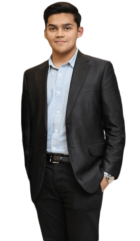 Portrait of Muhammad Talib Ibrahim in a dark suit